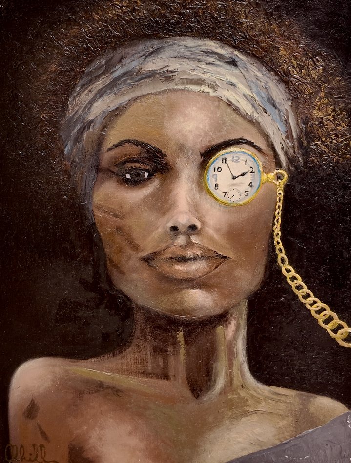 Timeless, oil artwork by Annelise Hill